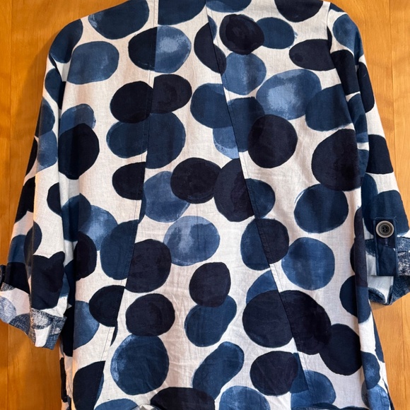 Ali Miles Swing Jacket -- Blue & White (PS) - Picture 2 of 5
